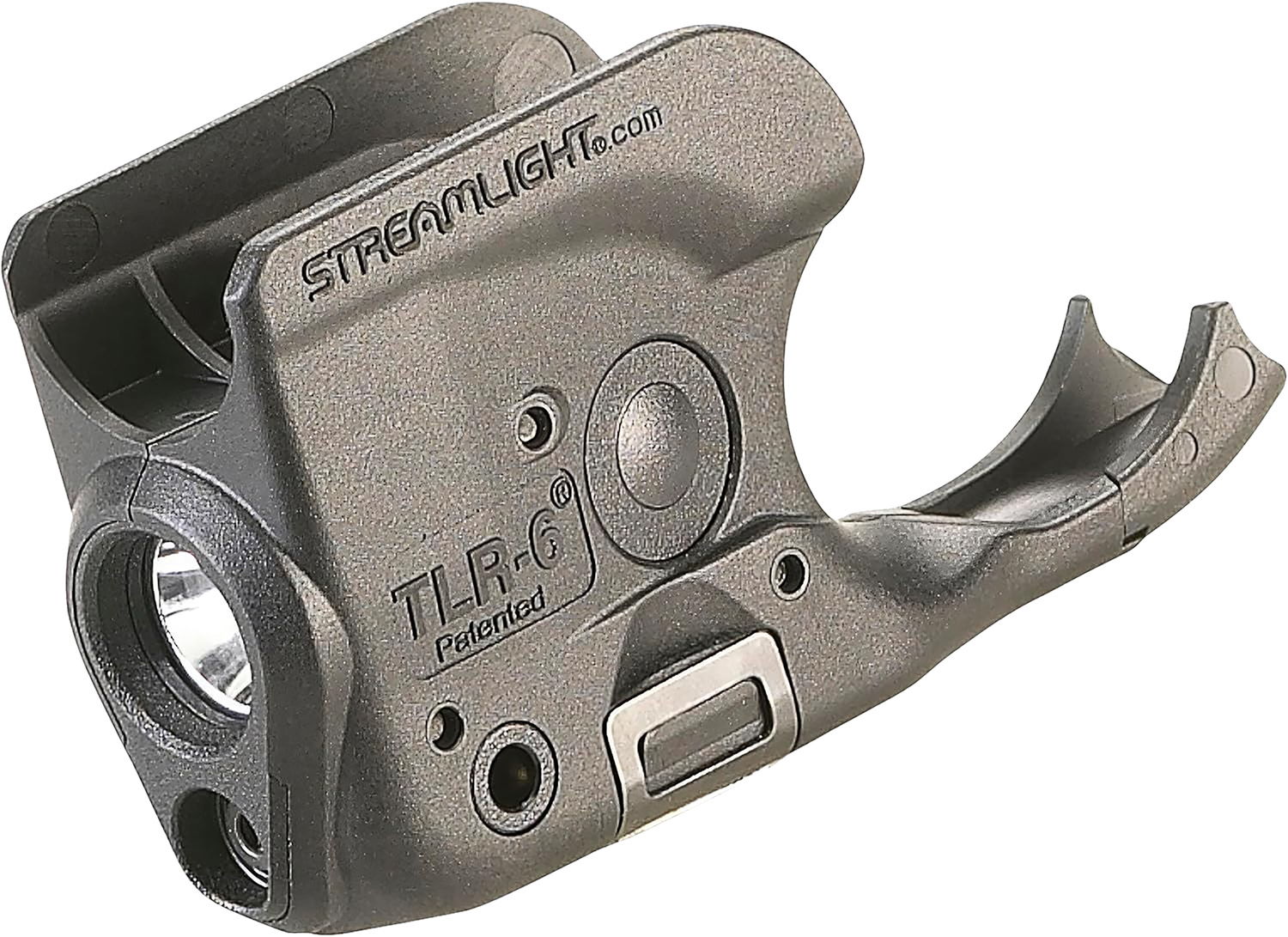 Streamlight 69277 TLR-6 Weapon Light w/Laser 100 Lumens Output White LED Light Red Laser 89 Meters Beam Picatinny Rail Mount Black Anodized Polymer