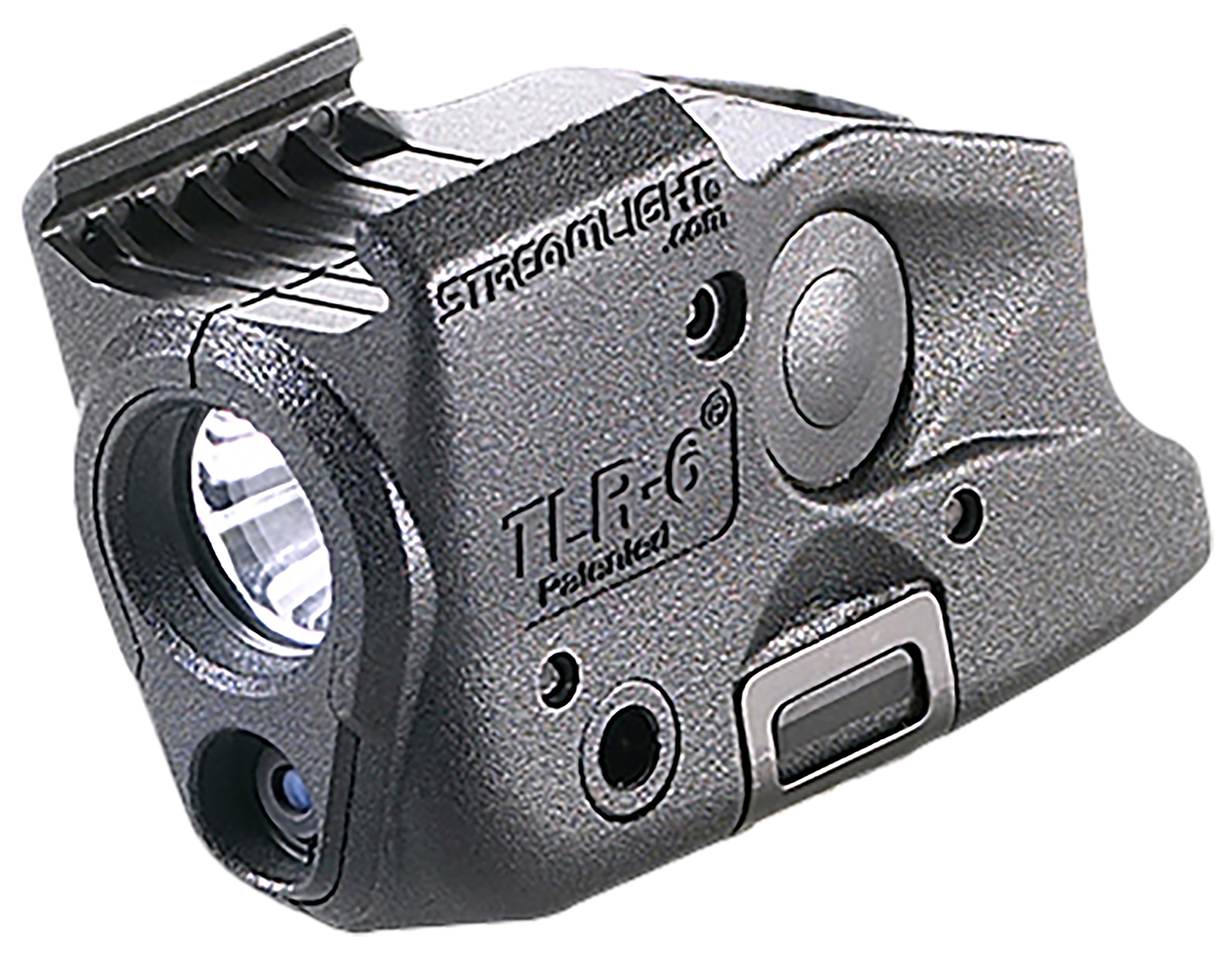 Streamlight 69273 TLR-6 Weapon Light w/Laser S&W M&P Shield For Handgun 100 Lumens Output White LED Light Red Laser 89 Meters Beam Black Polymer