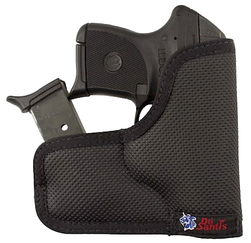 DeSantis M33BJG3Z0 Nemesis Ammo Pocket Holster Black Rubberized Fabric