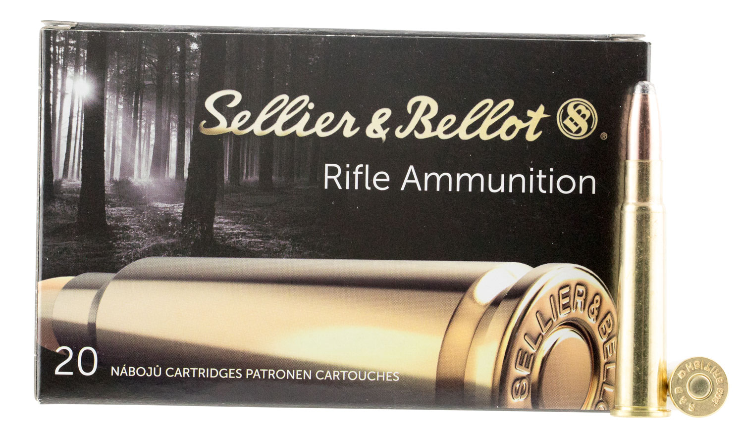 Sellier & Bellot SB303C Rifle 303 British 180 Gr Soft Point (SP) 20 Bx/ 20 Cs lier & Bellot SB303C Rifle 303 British 180 Gr Soft Point (SP) 20 Bx/ 20 Cs Ammo