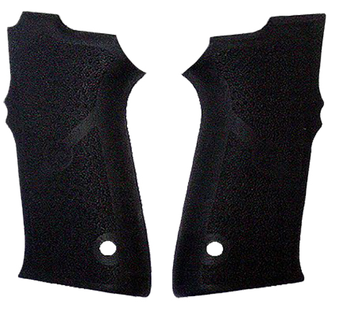 Hogue Grips Rubber S&W 5900 Series No Finger Grooves Black 40010