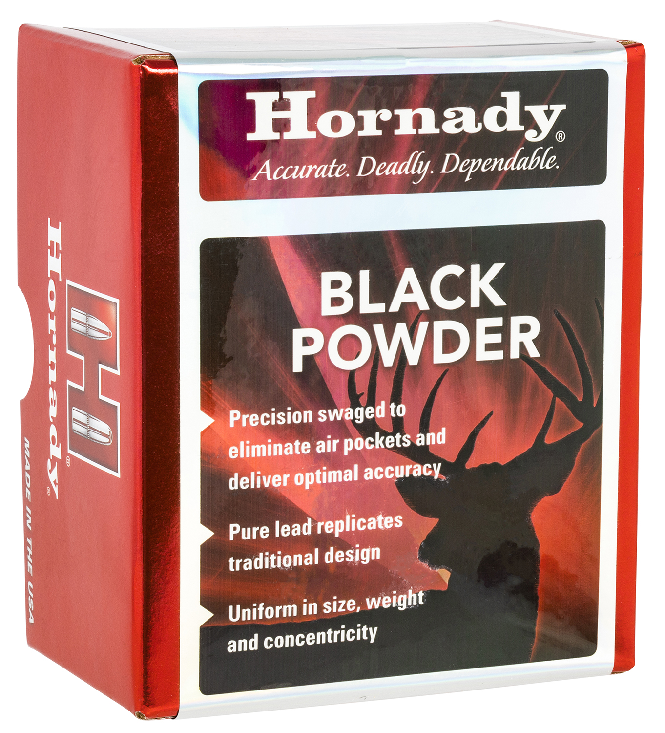 Hornady 6100 Lead Balls Black Powder 54 Cal Round Balls 100