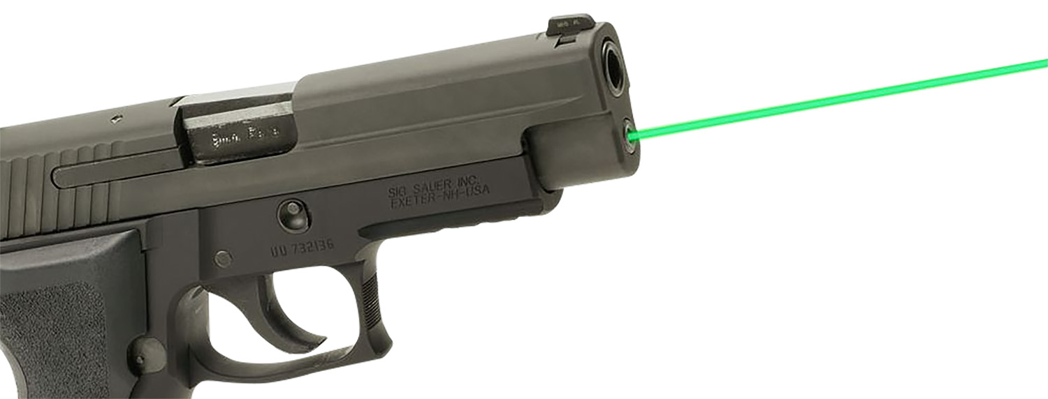 LaserMax Guide Rod Green Laser - Sig Sauer P226 9MM, 1.5 Pulses-img-0