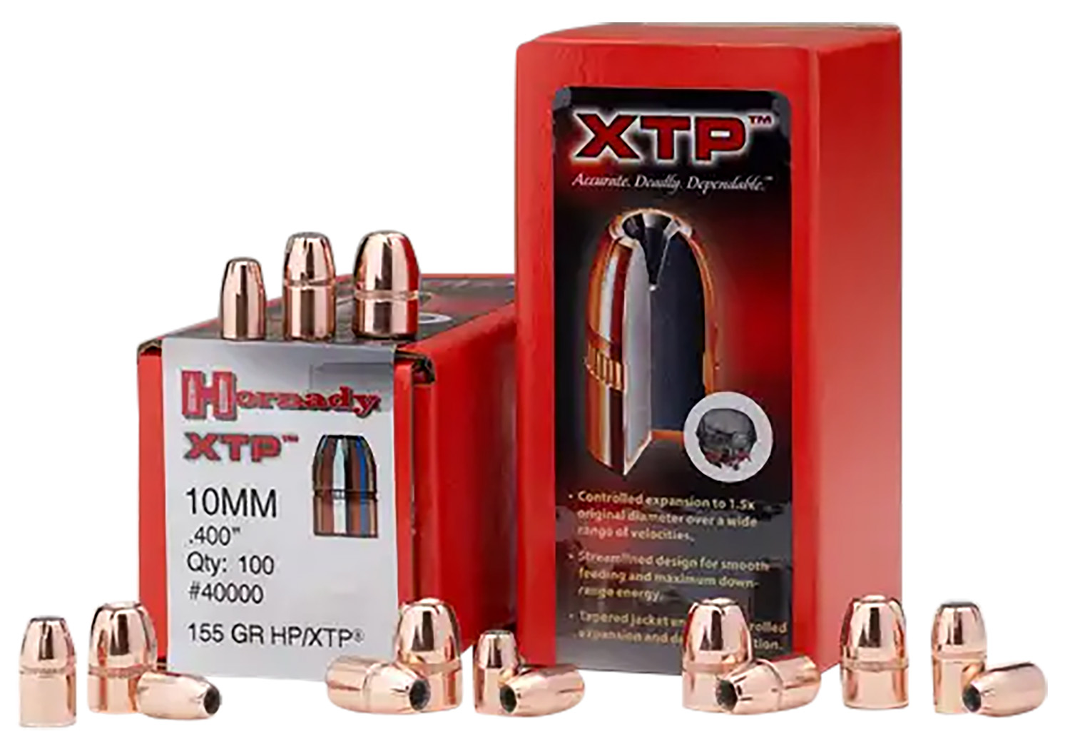 HORNADY 9mm 124Gr XTP Hollow Point 100Rd Box Bullets (35571)