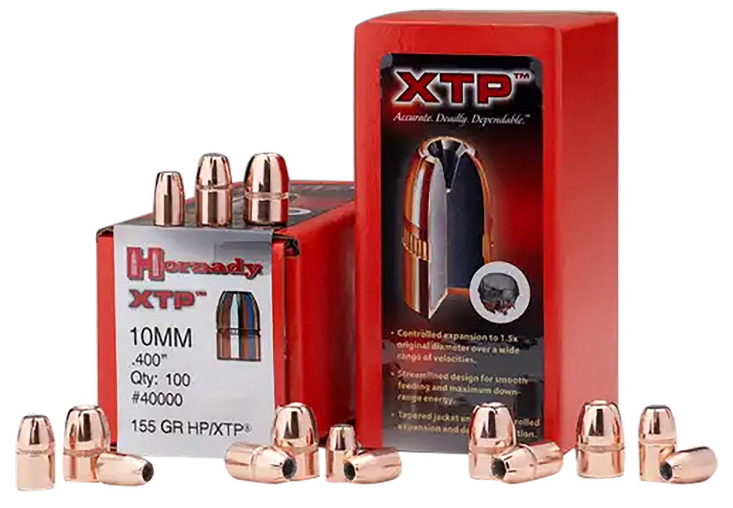 Hornady 35740 XTP Hunting 38 Cal .357 140 gr Hollow Point (HP)