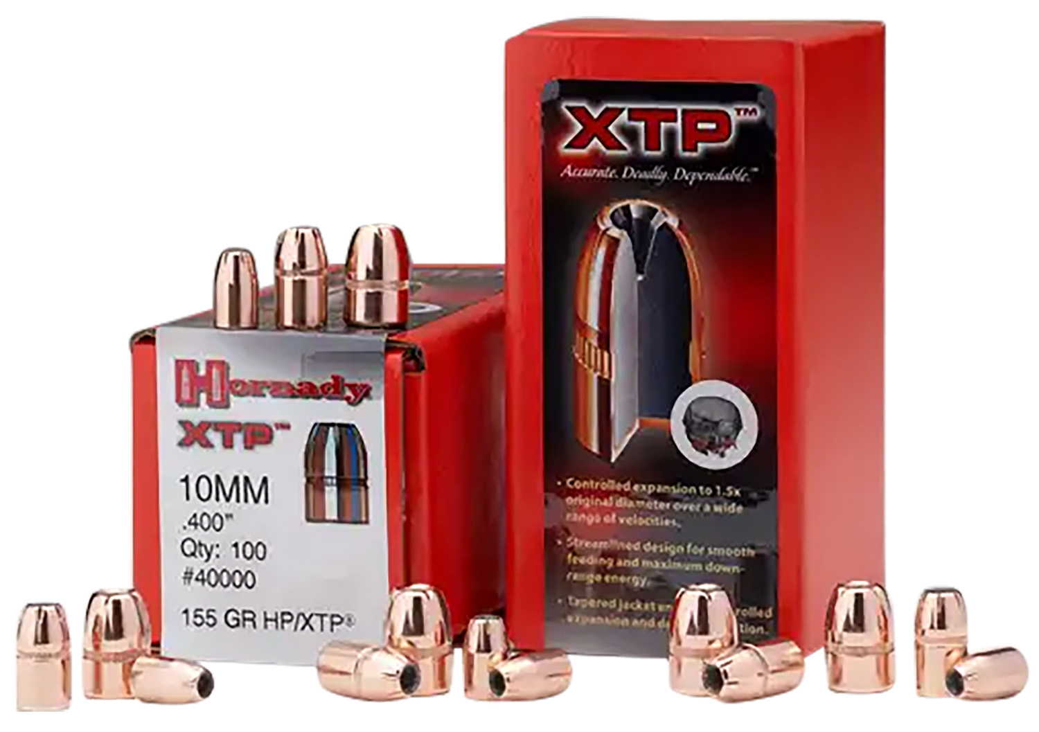 Hornady Traditional Pistol Bullets 41 cal. .410 210 gr. XTP 100 box