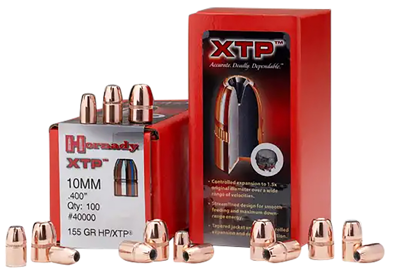 Hornady 44280 XTP Hunting 44 Cal .430 300 gr Hollow Point (HP)