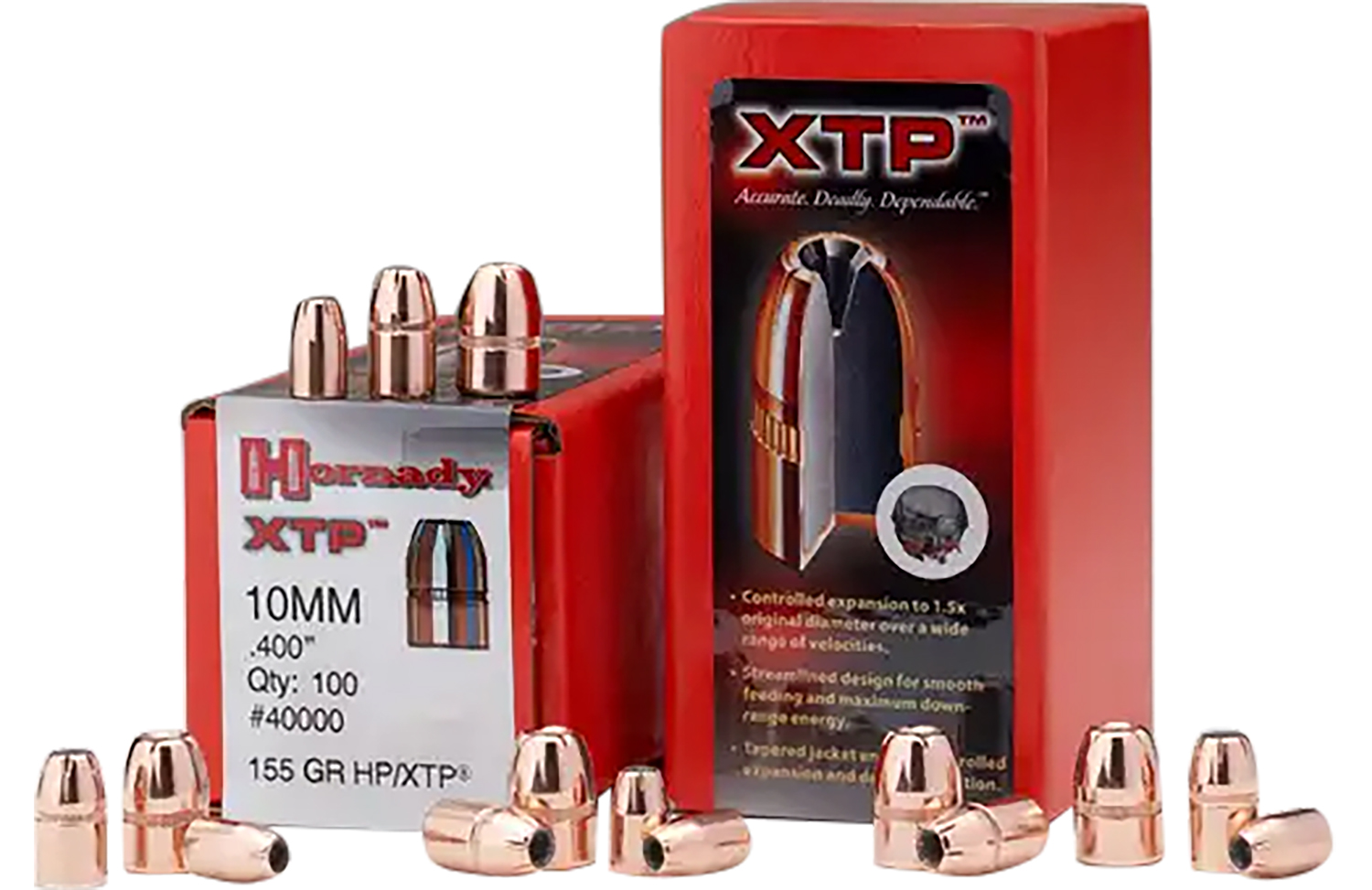 Hornady 45200 XTP Hunting 45 Cal .452 250 gr HP
