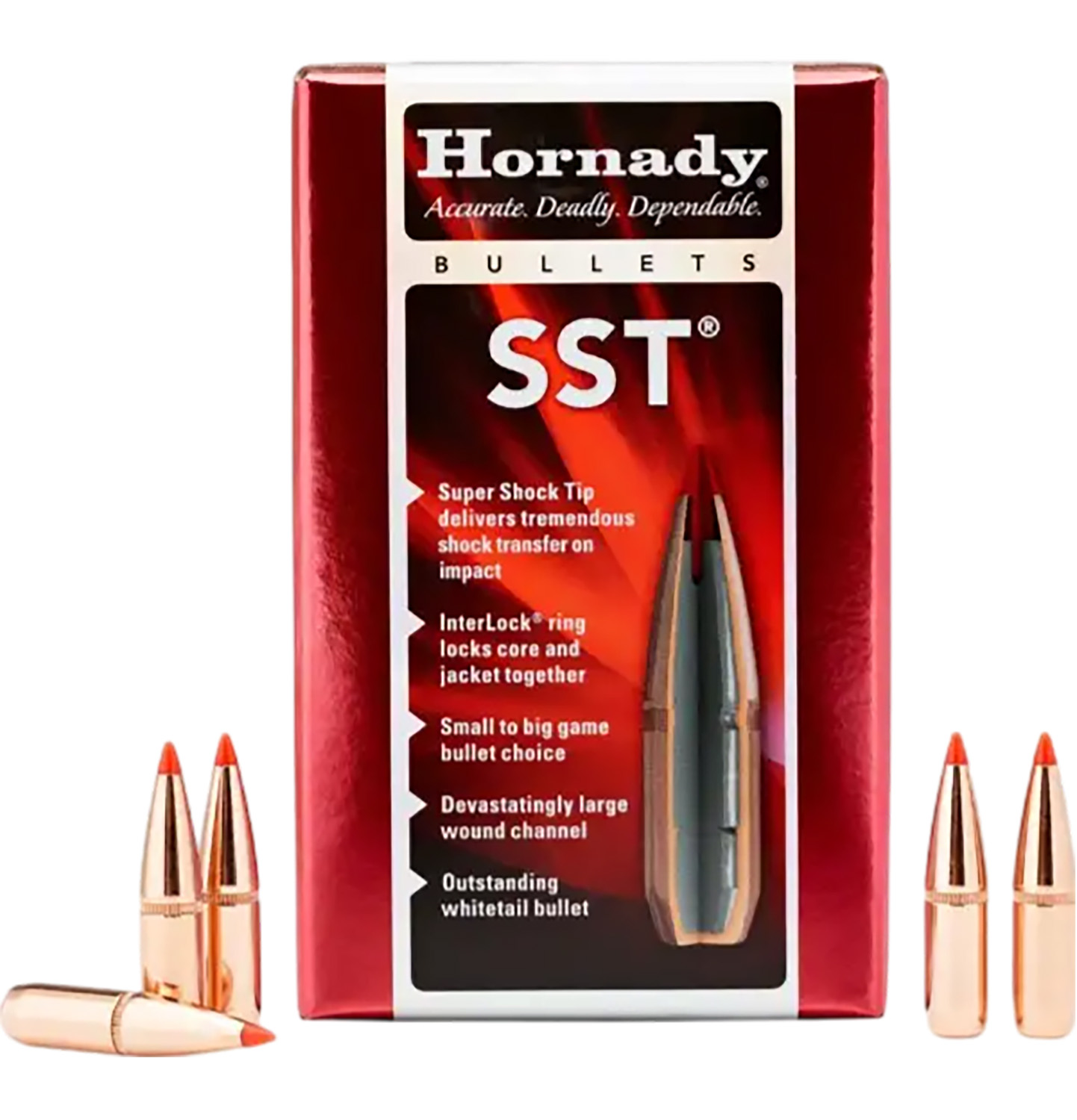 Hornady 28452 7mm .284 162 Grain Super Shock Tip 100 Rounds