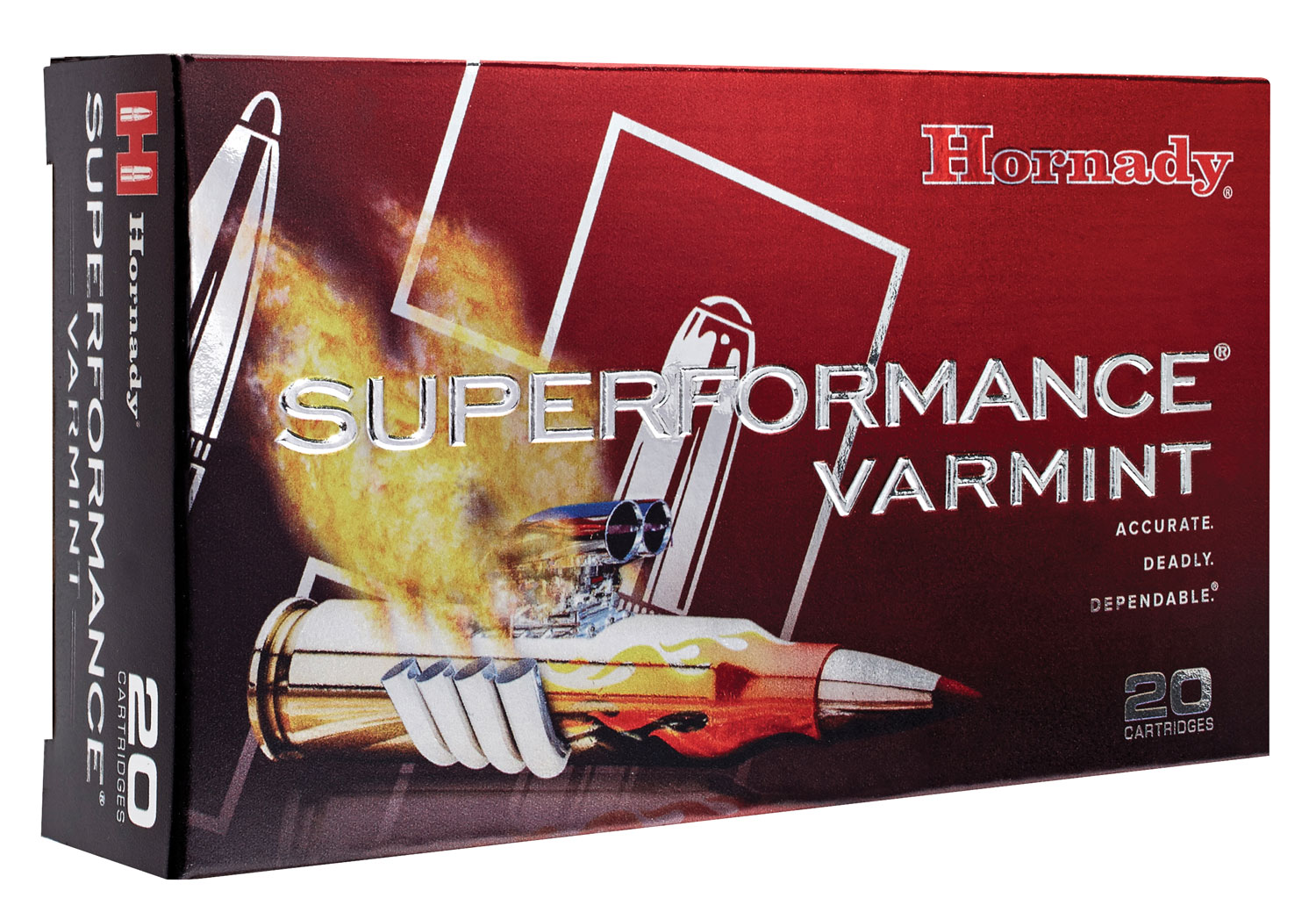 Hornady 83204 Superformance Varmint  204Ruger 32gr Hornady V Max 20 Per Box/10 Case