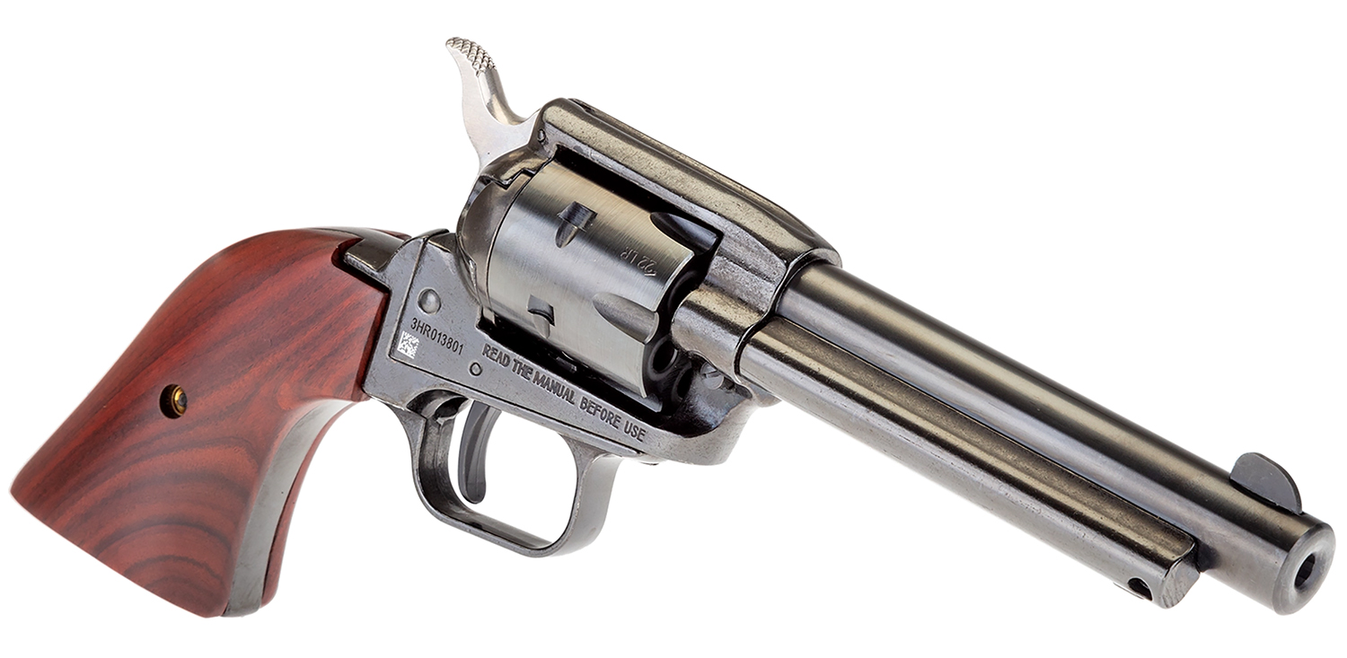 Heritage Rough Rider 22 LR Revolver 4.75 in. 6-Shot - Superb Single Action Plinker 3 Heritage Rough Rider 22 LR Revolver 4.75 in. 6-Shot - Superb Single Action Plinker - Image 3