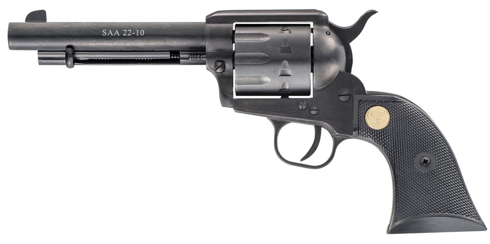 Chiappa Firearms CF340160 SAA 1873 22 LR 10rd Shot 5.50" Blued-img-0