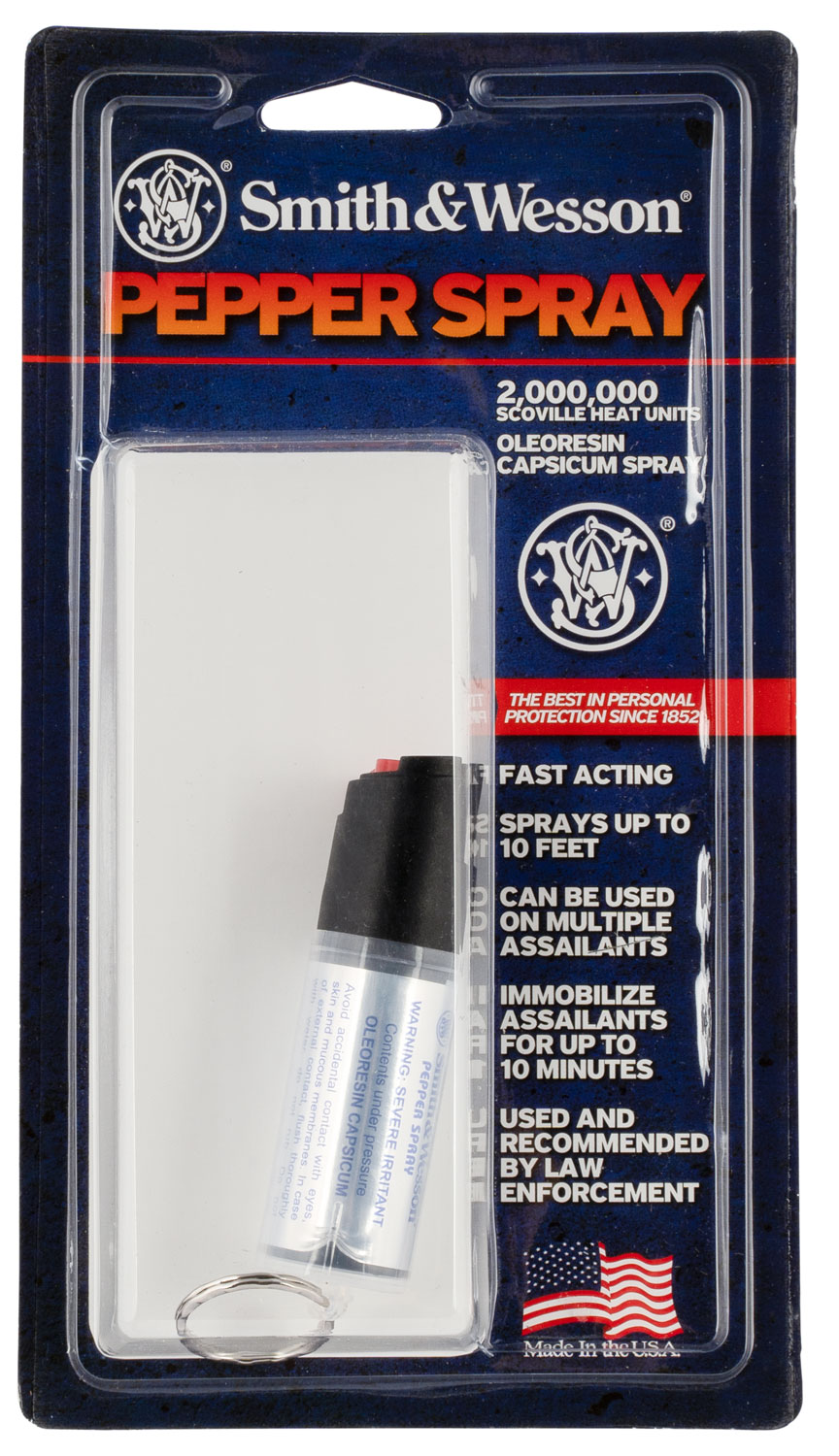 S&W Pepper Spray 1201 OC Range 10 ft 0.50 oz Clear-img-0
