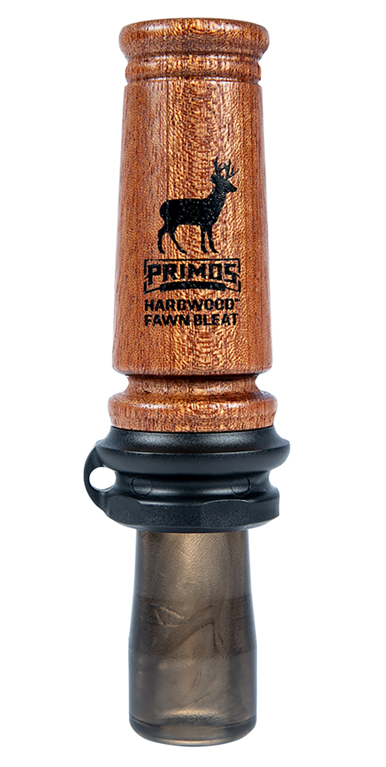 Primos 721 Fawn Bleat Call Brown Hardwood Reproduces Distress Sounds