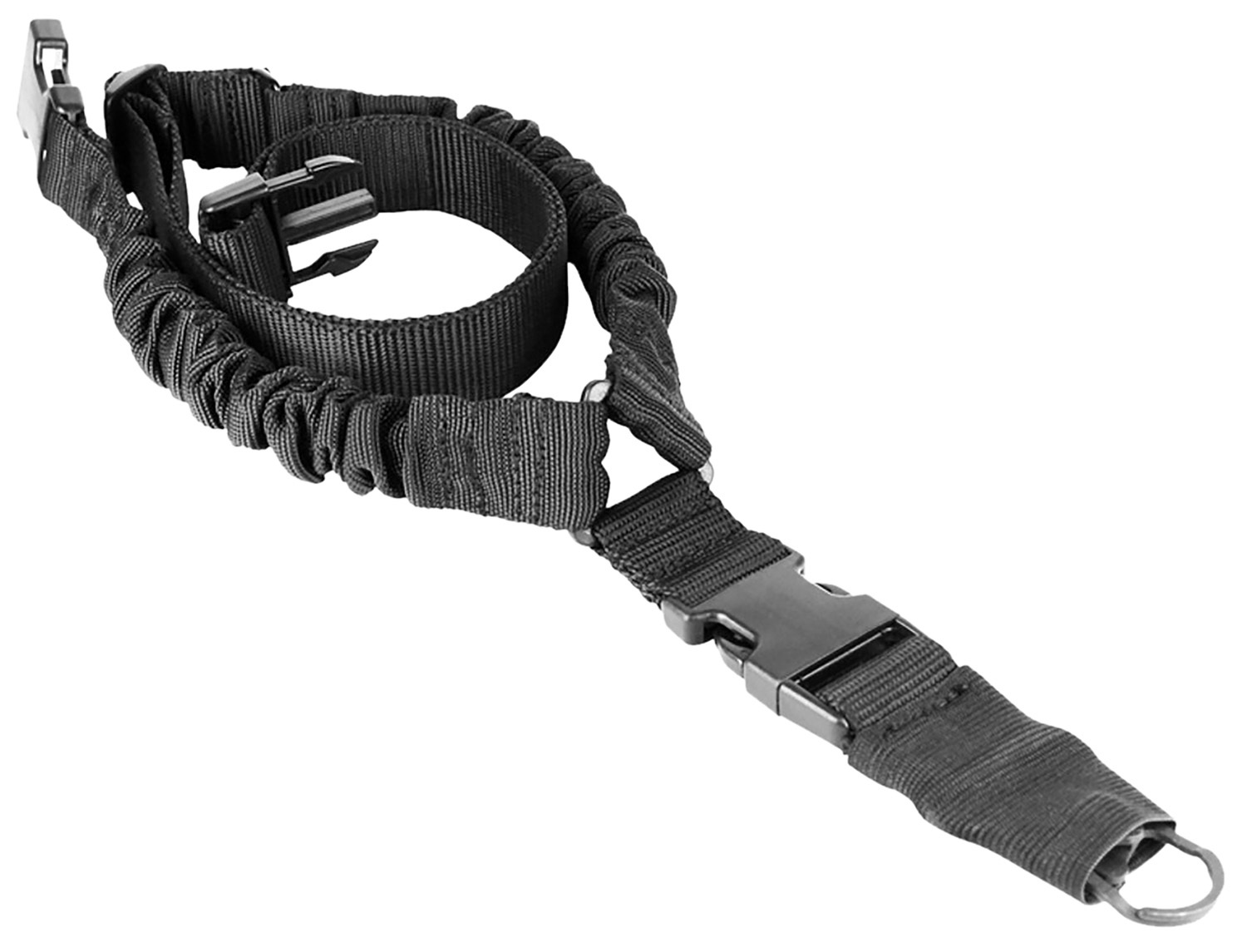 Aim Sports AOPS01B One Point  Black Elastic Webbing 26 OAL Bungee Rifle