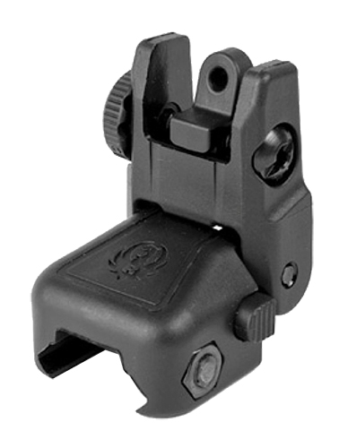 Ruger 90415 Rapid Deploy Rear Sight  Black Ruger SR-22/SR-556/SR-762 Ruger 90415 Rapid Deploy Rear Sight  Black Ruger SR-22/SR-556/SR-762
