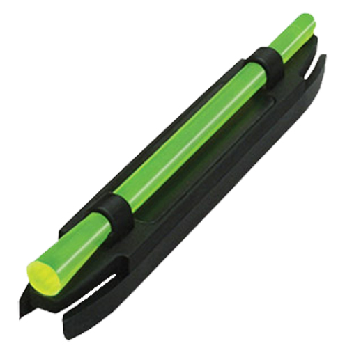 HiViz S200G S-Series Magnetic Front Sight Black | Green Fiber Optic-img-0