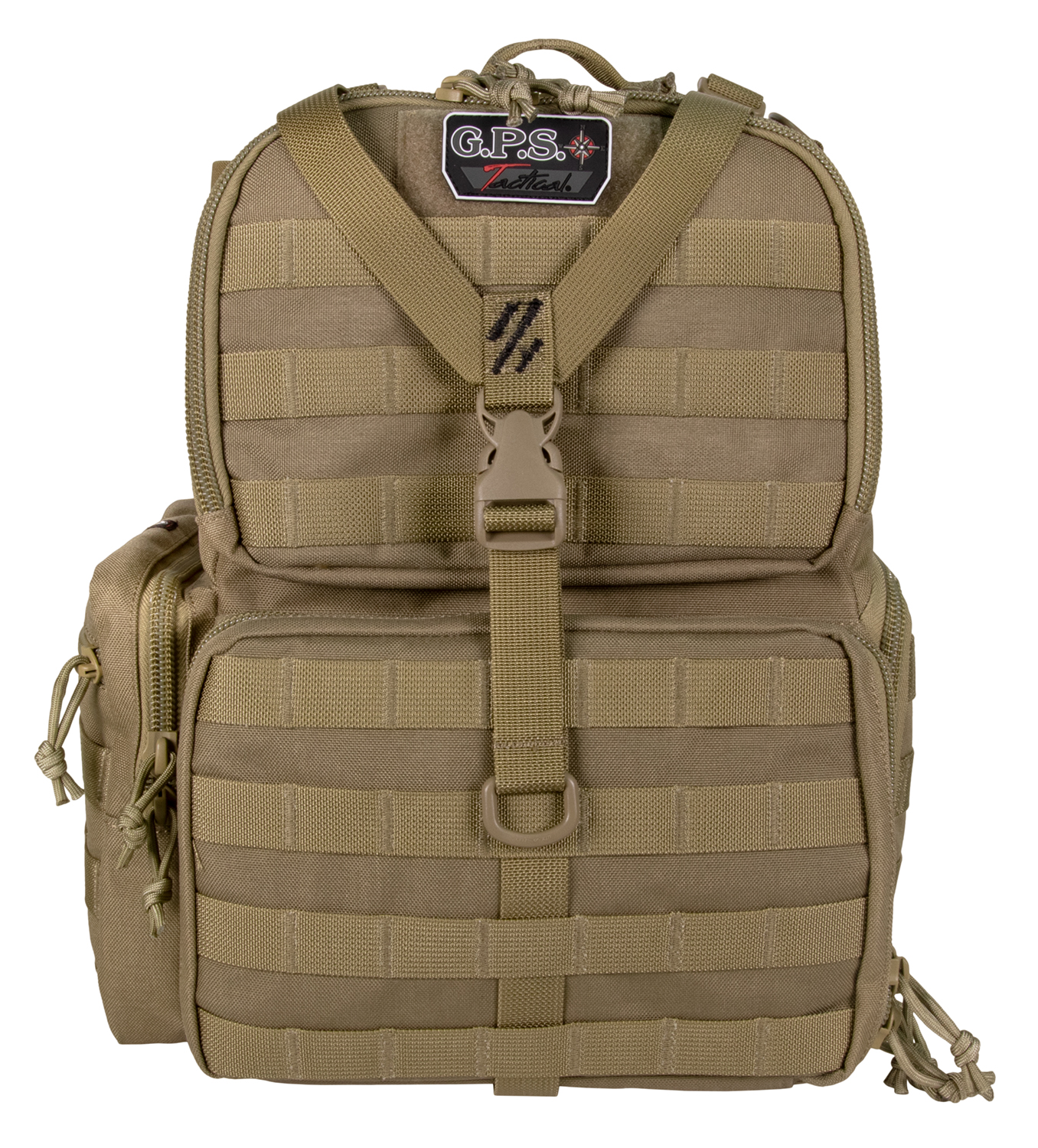 G Outdoors GPS-T1612BPT Tactical Range Backpack - 3 Gun, Tan - GPS - TAN