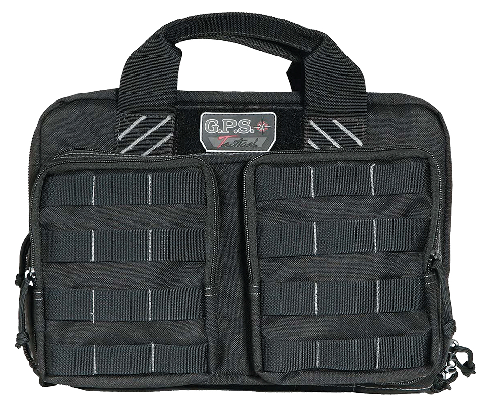 G Outdoors Tactical Quad + 2 Pistol Black Range Bag (GPS-T1311PCB)