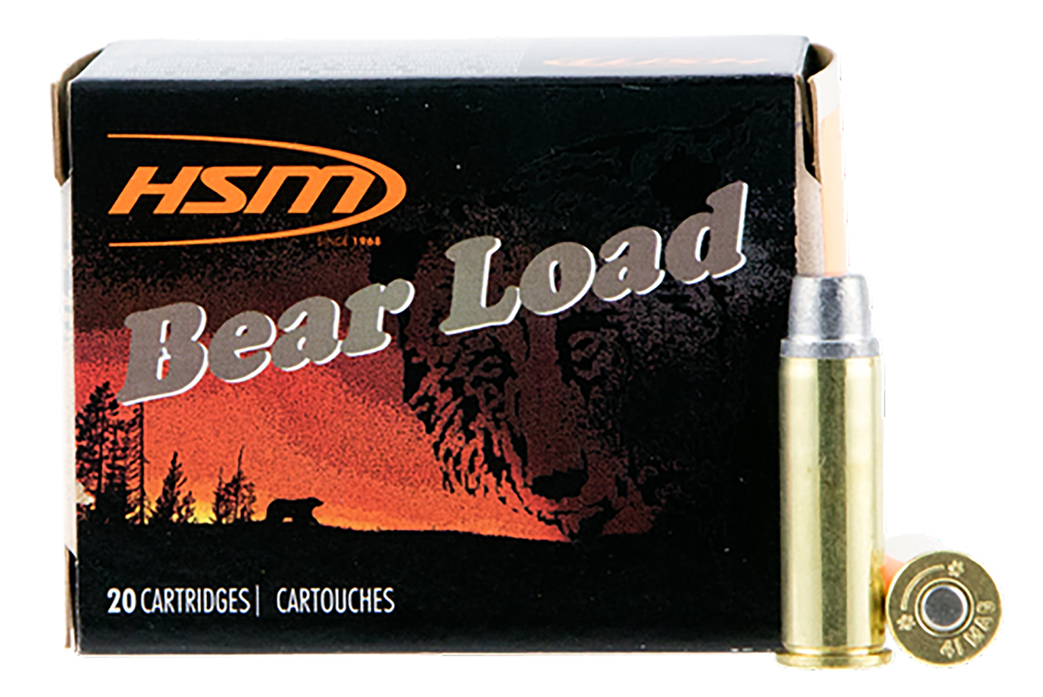 HSM 414N Bear Load Hunting 41 Rem Mag 230 gr SWC Ammo