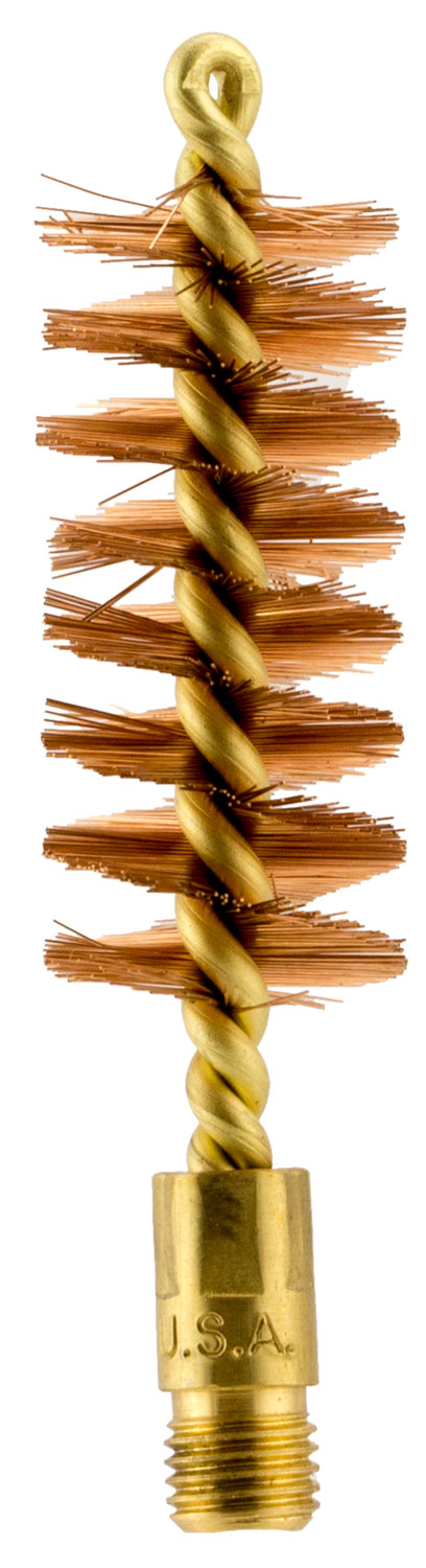 Pro-Shot 20S Bore Brush  20 Gauge Shotgun #5/16-27 Thread Bronze Bristles Looped Tip Brass Core