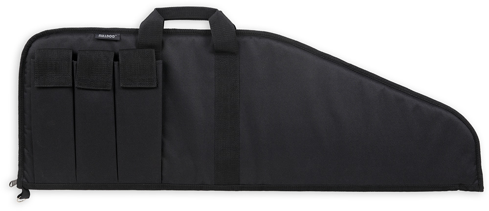 Bulldog BD49943 Pit Bull  43 Black Floatable Water Resistant Nylon, Tricot Lining, 3 Velcro Exterior Magazine Pouches, Soft Padding