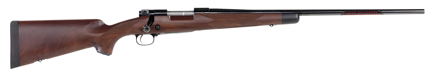 Winchester Repeating Arms 535203264 Model 70 Super Grade 270 WSM Caliber with 3+1 Capacity, 24" Barrel, High Polished Blued Metal Finish & Satin Fancy Walnut Stock Right Hand (Full Size)