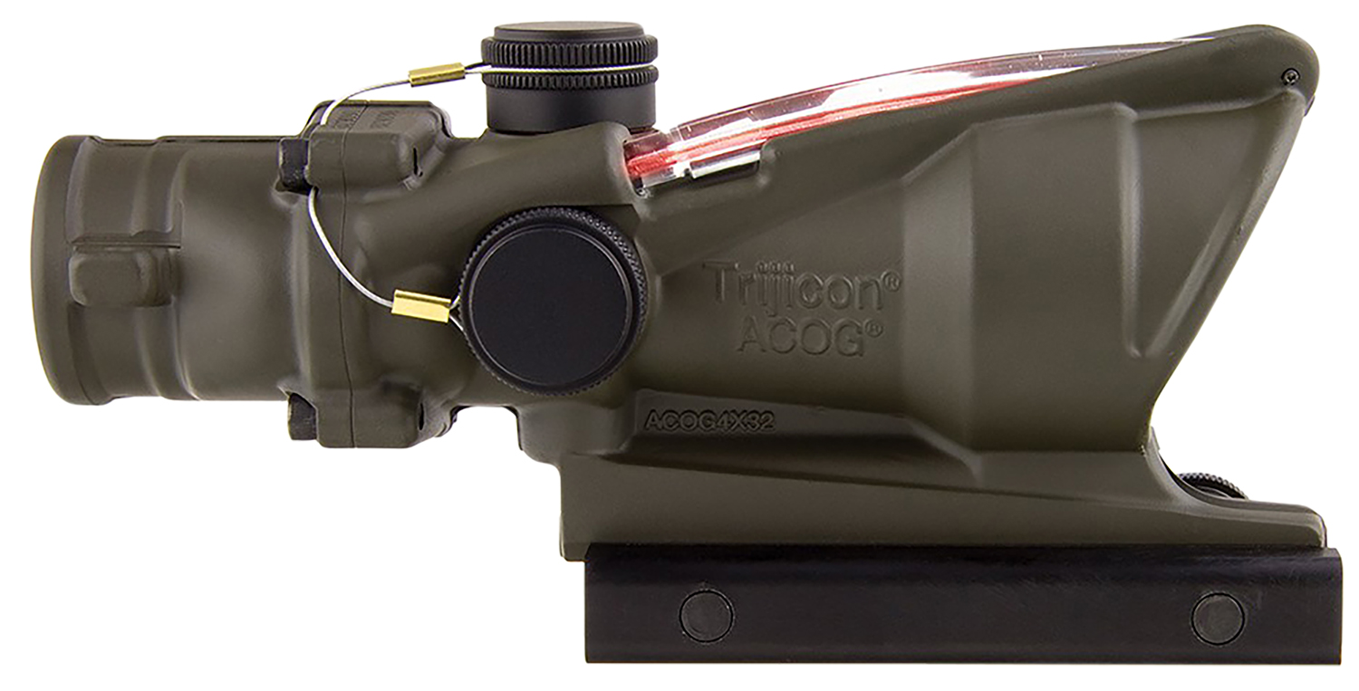 Trijicon 100309 ACOG 4x32mm OD Green Red Chevron .223/5.56 Riflescope
