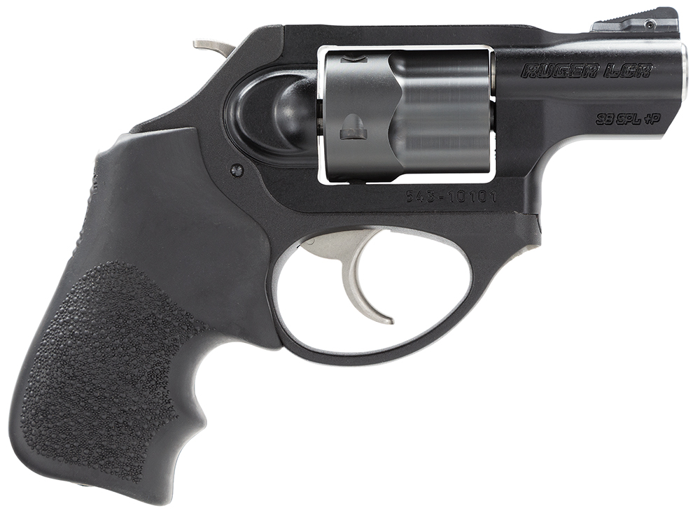 Ruger 5430 LCRx  Small Frame 38 Special +P 5rd 1.87 Matte Black Barrel, Black PVD Stainless Steel Cylinder, Matte Black Aluminum Frame, Hogue Tamer Monogrip, Transfer Bar, Safety Exposed Hammer