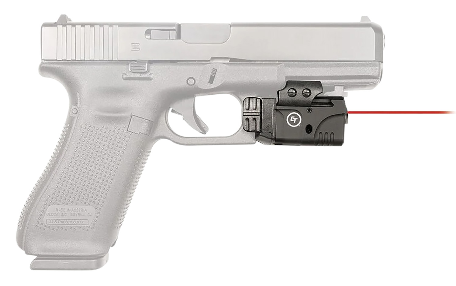 Crimson Trace 0142501 CMR-205 Red Laser Sight & Tactical Light Rail Master Pro Black Pistol/Rifle Crimson Trace 0142501 CMR-205 Red Laser Sight & Tactical Light Rail Master Pro Black Pistol/Rifle