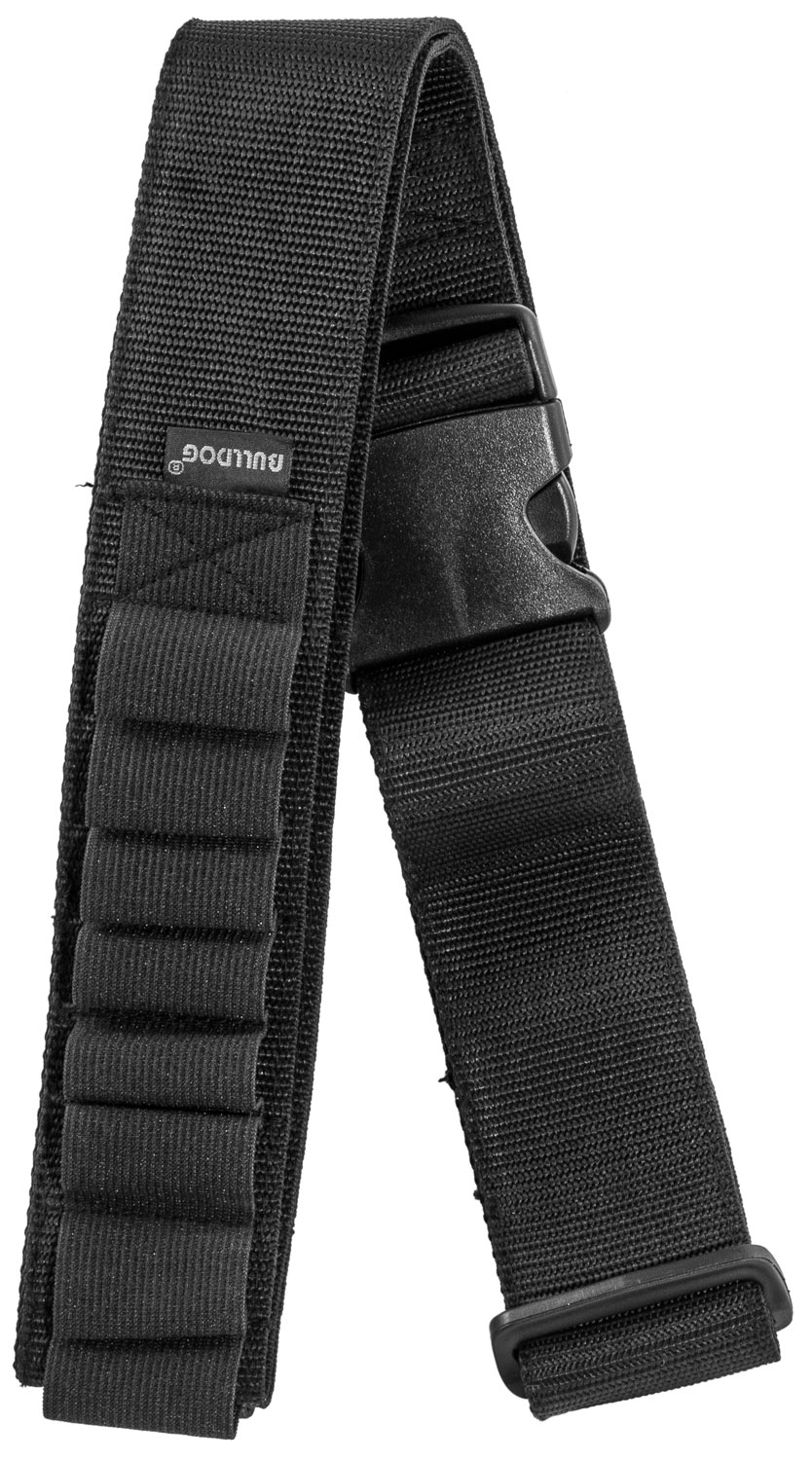 Bulldog Cases Adjustable Cartridge Belt for Shotgun Shells Black WABS