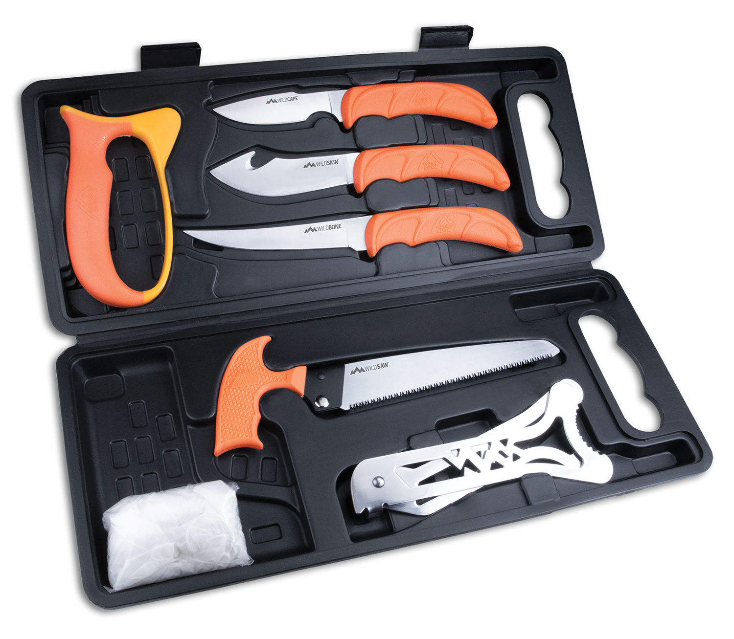 Outdoor Edge WP2 Wild Pak Multiple Skinner w/Gut Hook/Saw/Caper...