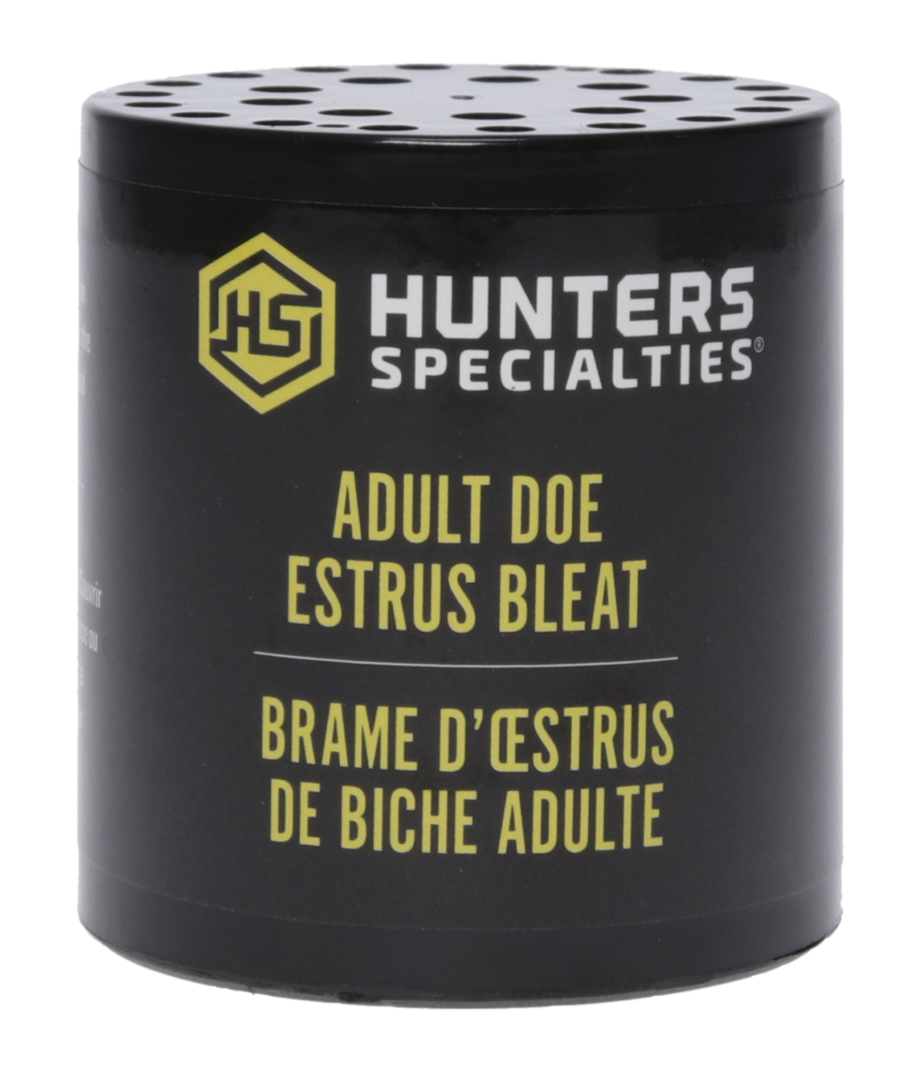 Hunters Specialties 00167 Adult Doe Estrus Can Call Deer Attractant Black - GSM Outdoors - DEER for sale at TheGunDock