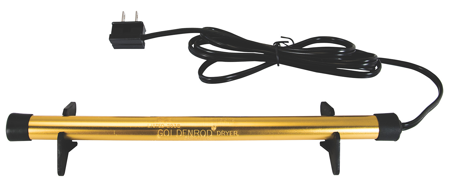 Lockdown 725721 Golden Rod Dehumidifier  12" 110/120 Volt AC Plug