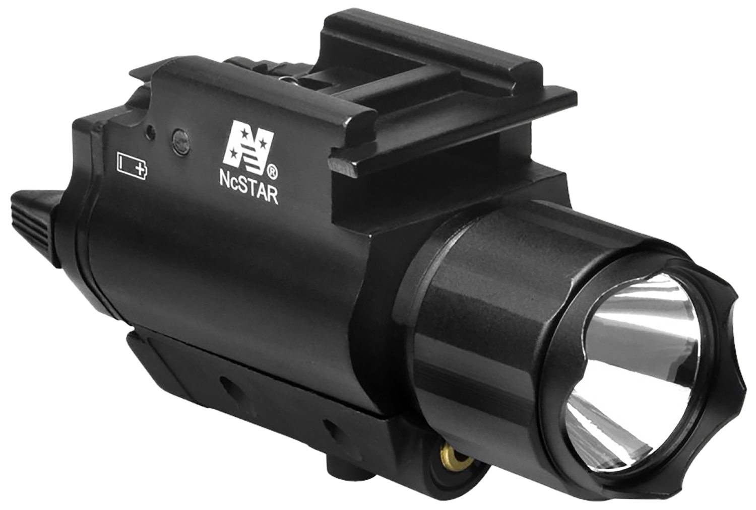 NcStar AQPFLSG Flashlight & Green Laser Black Anodized 200 Lumens White...