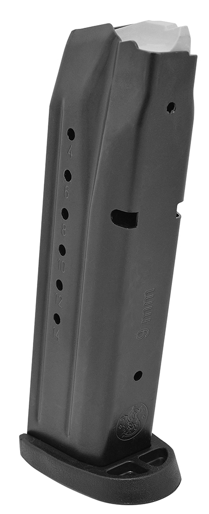 Smith & Wesson 3000247 M&P 15rd Magazine Fits S&W M&P 9mm Luger Blued - Smith & Wesson - 9MM