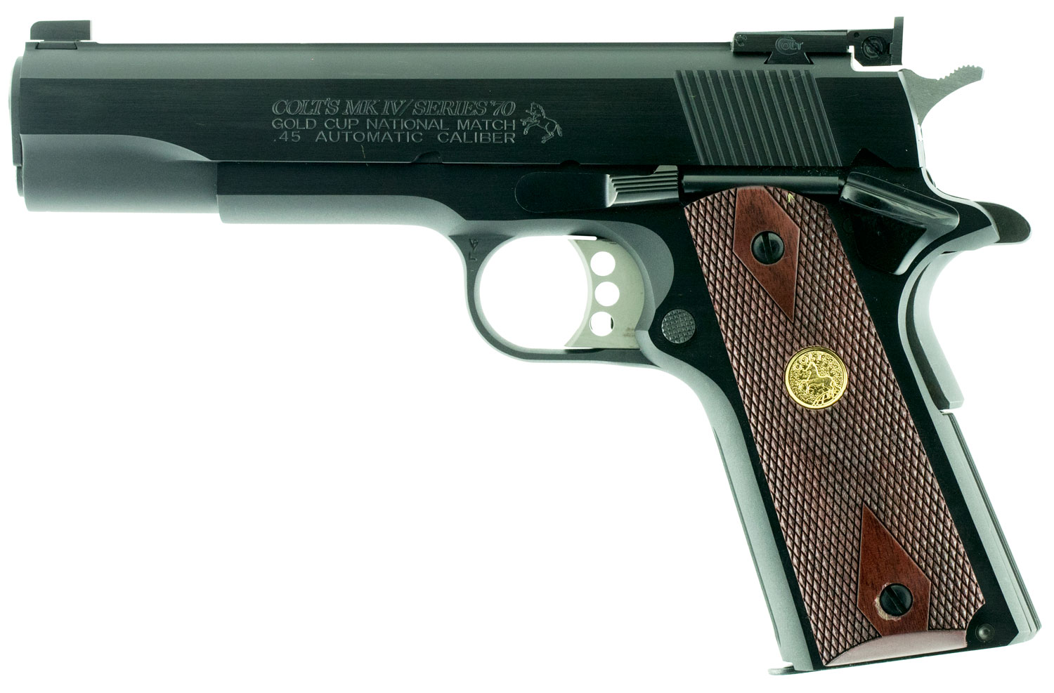 Colt Gold Cup Natonal Match 45 ACP 5 in. – Reliable Pistol 6 Colt Manufacturing Gold Cup Natonal Match, alternate view