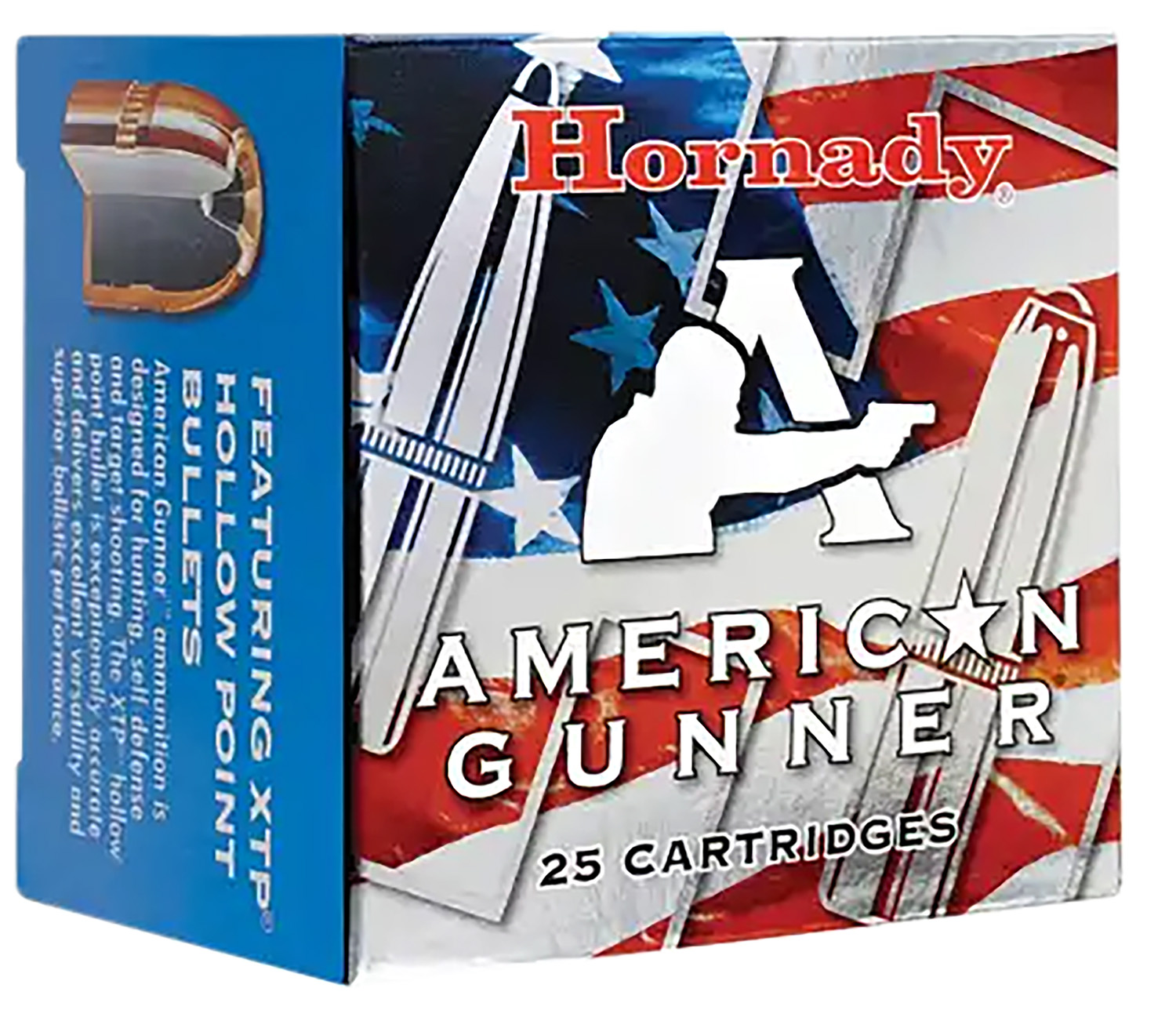 Hornady 90904 American Gunner  45ACP 185gr Hornady XTP Hollow Point 20 Per Box/10 Case