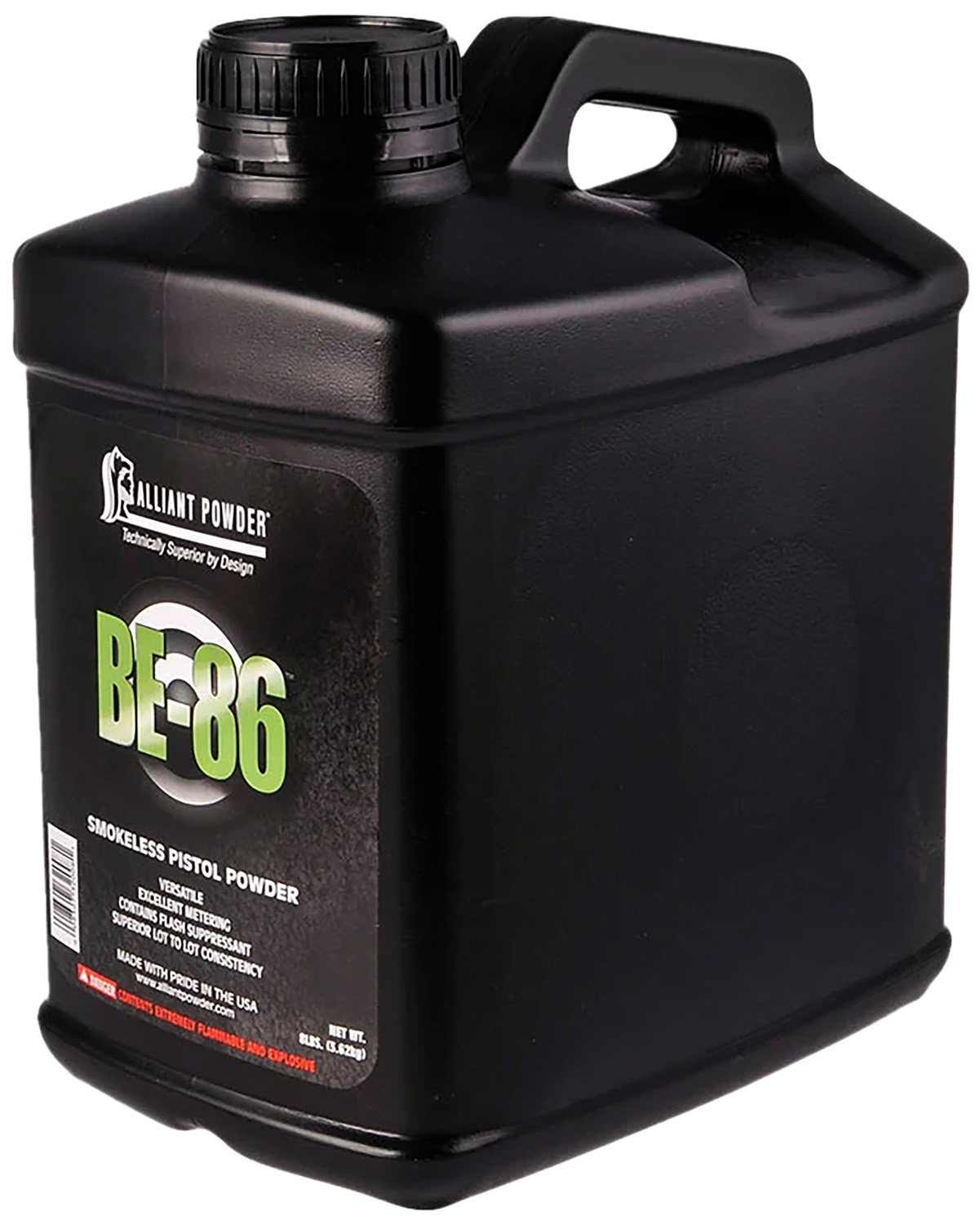 Alliant BE86 BE-86 Smokeless Pistol 8 lbs 1 Canister