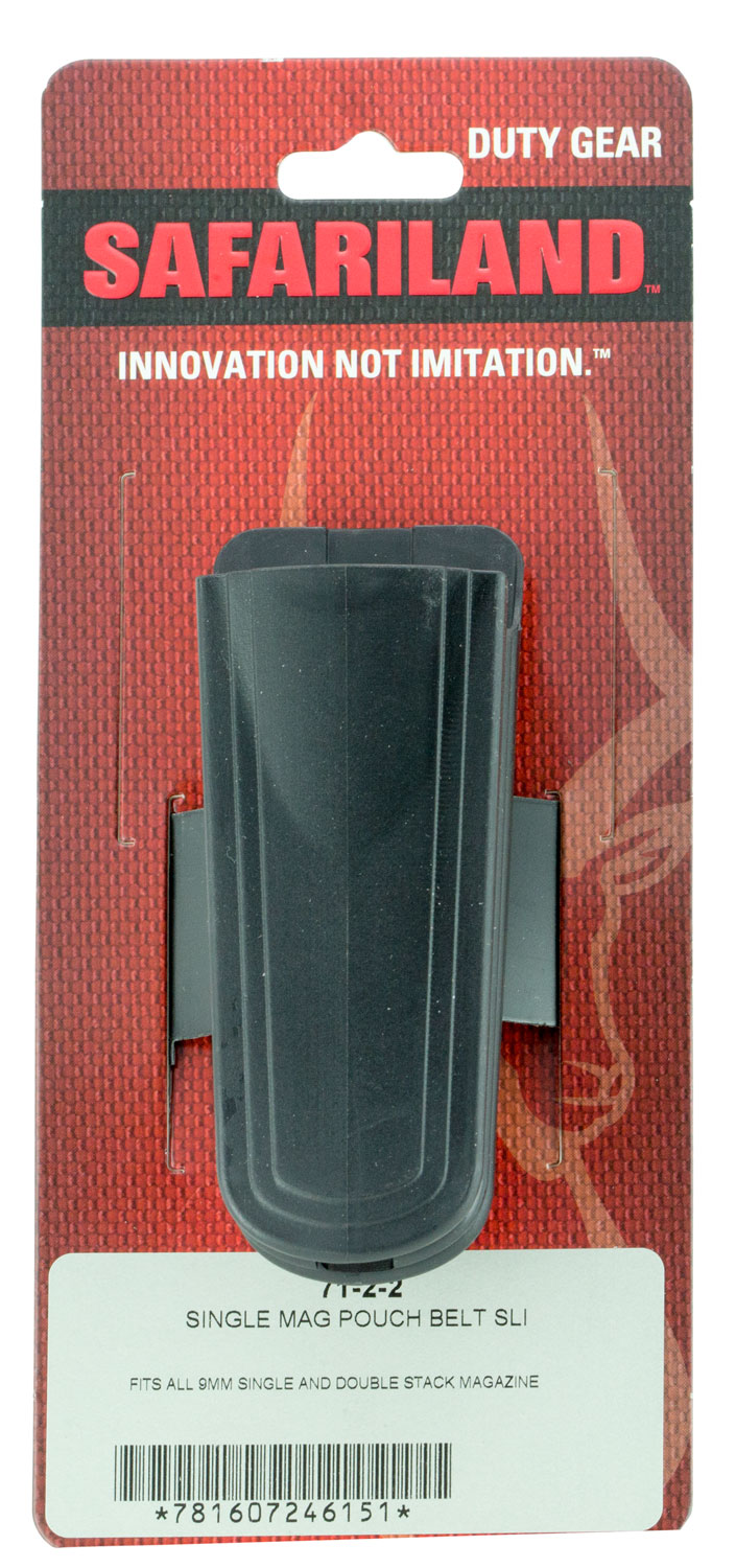 Safariland 7122 Double Mag Pouch Double Polymer Belt 9mm Luger Belts 1.50"-img-0
