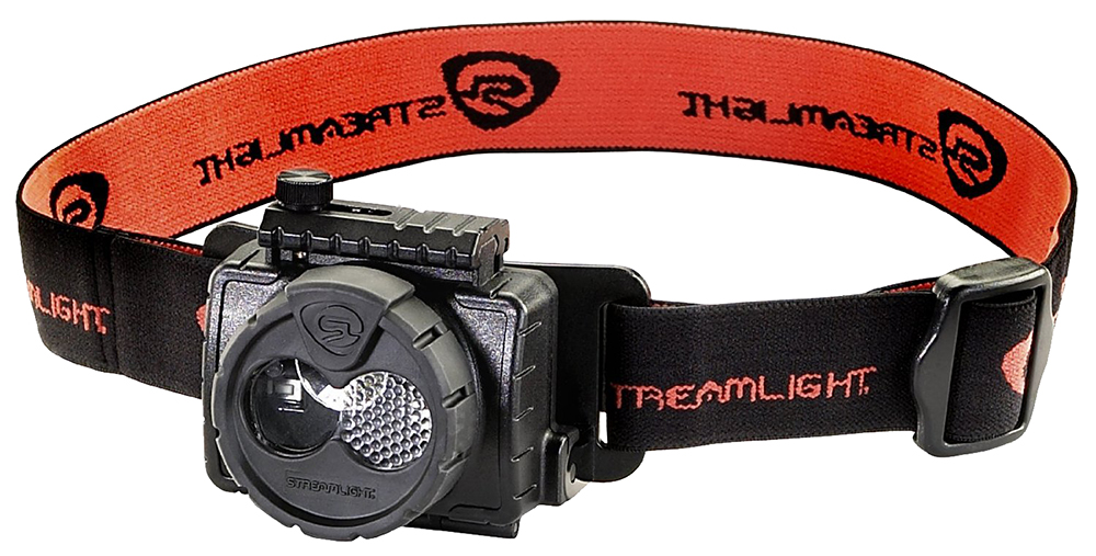 Streamlight 61603 Double Clutch Headlamp 125 Lumens USB Rechargeable Black