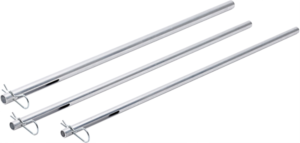 Hornady Lock-N-Load Bullet Tube 40 S&W 10 Aluminum 3 Pack 7/8-14 Thread