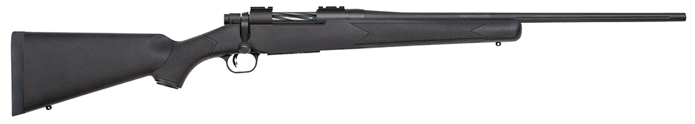 Mossberg Patriot 27843 Bolt Action Rifle 22-250 Rem Caliber 5+1 Capacity 22" Fluted Barrel Matte Blue Finish Synthetic Stock - Mossberg - 22-250