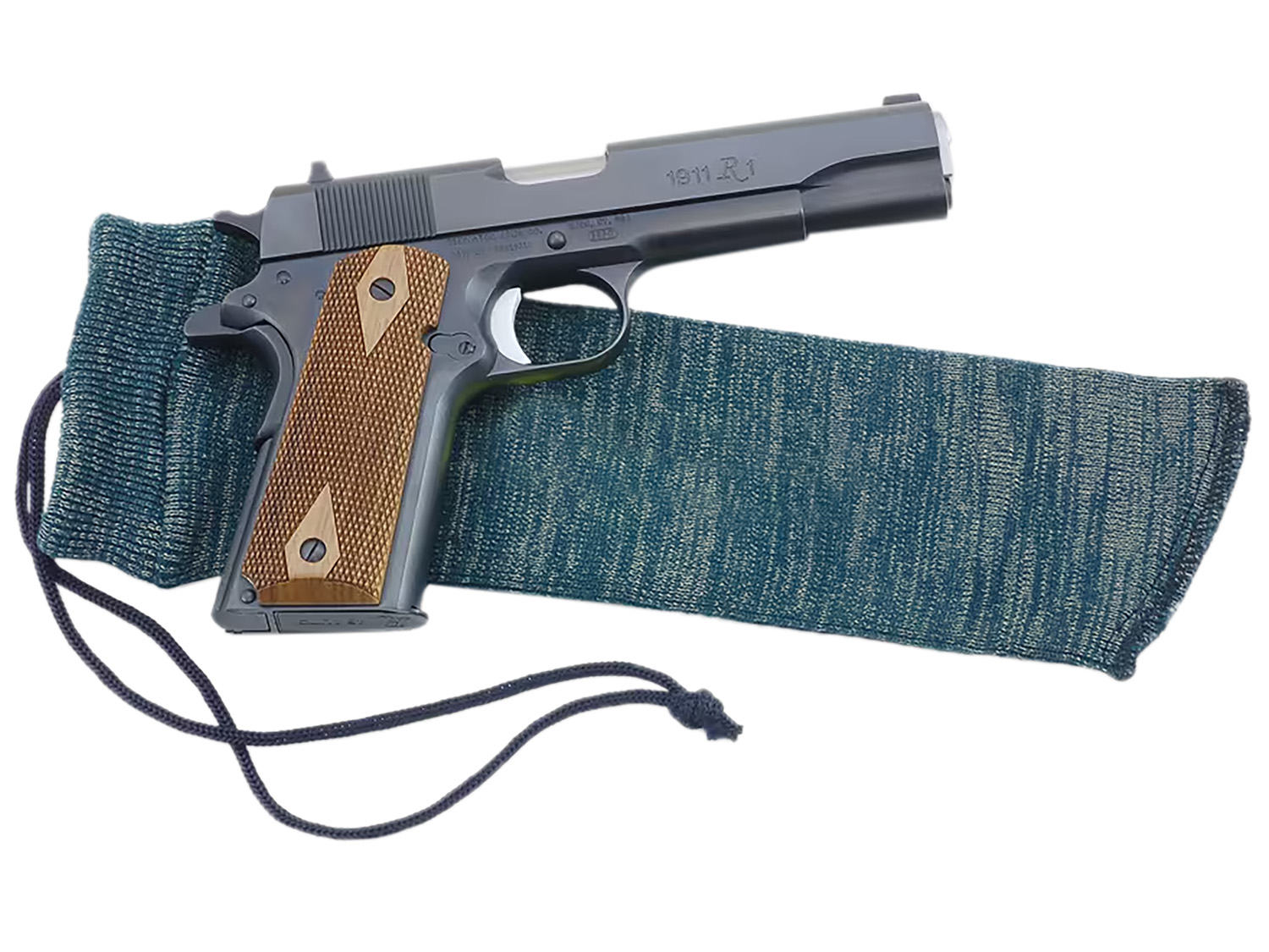 Remington Accessories 17269 Gun Sack  12 Handgun Green Silicone Treated Polyester