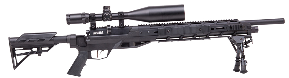 Benjamin Armada 22 Caliber PCP Rifle Kit 1000fps 32ft-lbs 10rd Shrouded-img-0
