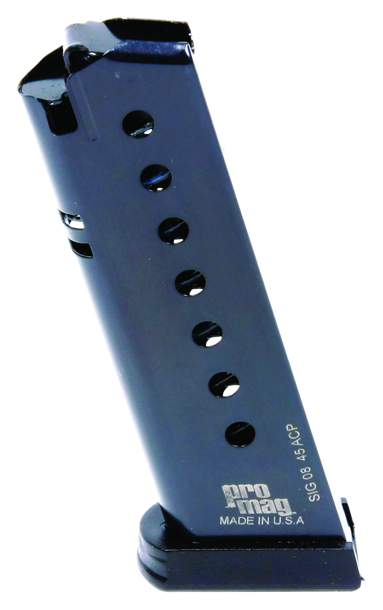 ProMag Sig Sauer P220 8-Round Magazine, .45 ACP, Blued-Steel, DuPont Zytel Polymer, USA Made
