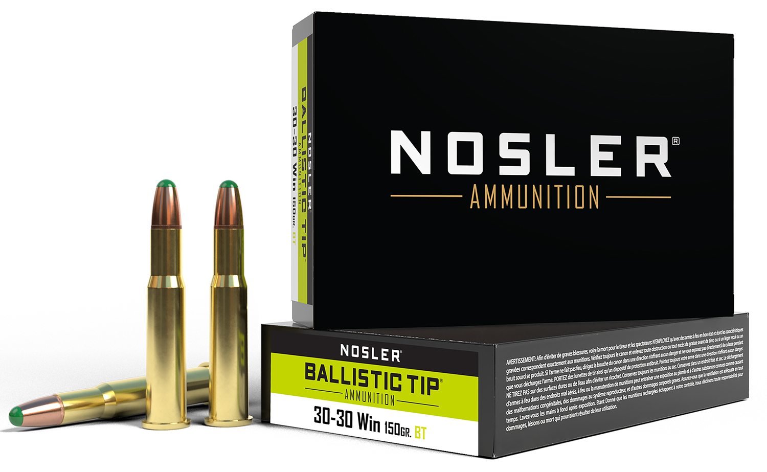 Nosler 40065 .30-30 Winchester 150 Grain Ballistic Tip Rifle Ammo