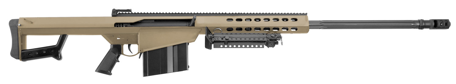 Barrett 14029 M82A1 416 Barrett 29" FDE Cerakote Steel Receiver 10+1 - Barrett - 416 Barrett