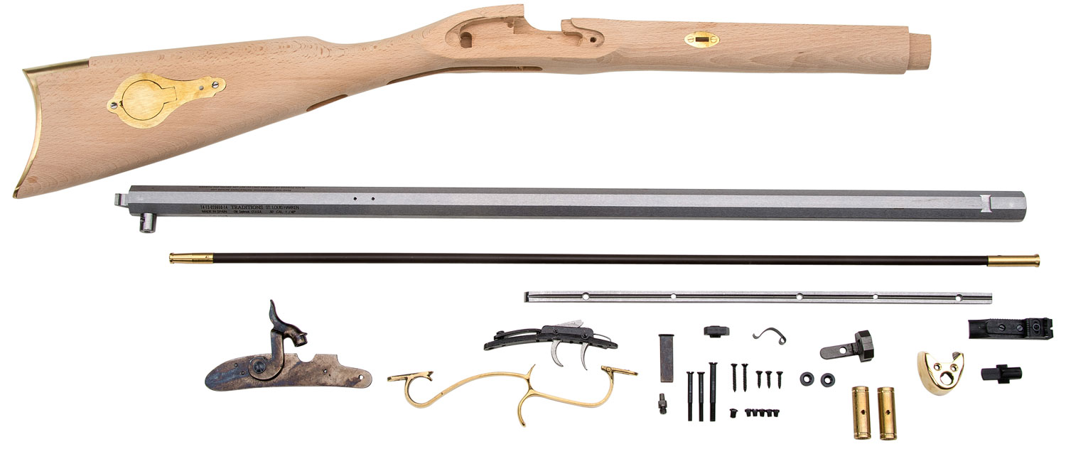 Traditions Saint Louis Hawken Rifle Kit .50 Cal 28" Barrel - Traditions Performance Firearms - 50 BLKPOWDER