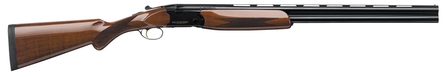 Weatherby OR11228RGG Orion I Full Size 12 Gauge Break Open 3 2rd 28 Gloss Black Vent Rib Barrel, Steel Receiver, Fixed w/Prince of Whales Grip Walnut Stock, Right Hand